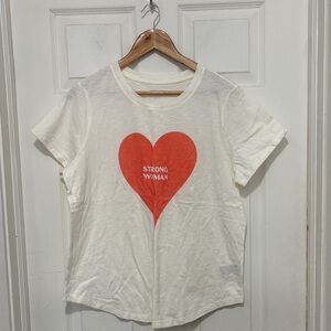 Old Navy Strong Woman Tee NWOT